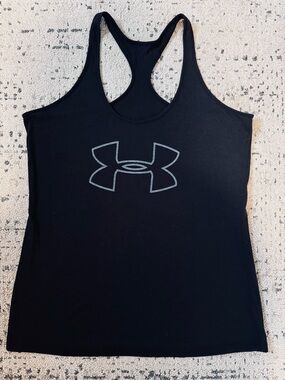 Under Armour Women's Tech Graphic Tank Top Med/Black
